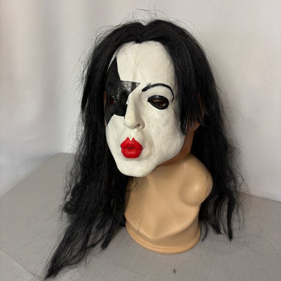 Vtg 1996 Paper Magic Group Star Child KISS Paul StanleyRubber Mask NWOT